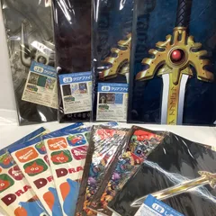 ドラゴンクエスト　ノート6冊　クリアファイル10枚　キーホルダー　アソートセット　X756