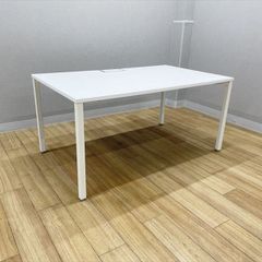 平デスク iS 引出し付 W1100 D700 オフィスデスク コクヨ ホワイト