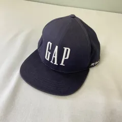 GAP オールドロゴ コットンベースボールキャップ帽子ネイビーのサムネイル