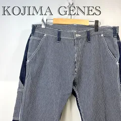 児島ジーンズ Size:40 切り替えデザインＫＯＪＩＭＡＧＥＮＥＳ ペインターパンツ デニム ヒッコリー メンズ _266023のサムネイル
