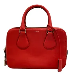 BALLY(バリー) ハンドバッグ - レッド ミニバッグ レザー