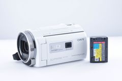 美品 SONY ソニー HDR-PJ540 ホワイト デジタルビデオカメラ ホワイト
