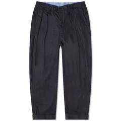 ビームス プラス メンズ ボトムス カジュアルパンツ デニム Beams Plus 2 Pleat Denim Trousers Indigo インディゴのサムネイル