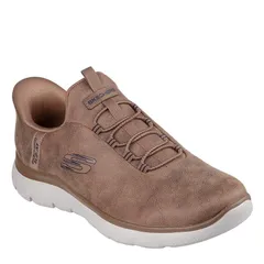 スケッチャーズ メンズ シューズ スニーカー Skechers SlipIns Summits High Range Mens Whisky