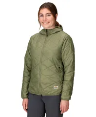 マーモット レディース アウター ジャケット・ブルゾン Marmot Womens Onward Insulated Hoody Olive Green グリーンのサムネイル