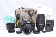 Nikon D5100 ダブルズームキット 動作確認済み 付属品充実 実用良好