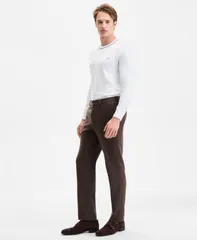 ヒューゴボス メンズ ボトムス カジュアルパンツ パンツ Hugo Boss Mens ModernFit Herringbone Suit Pants Brown ブラウン