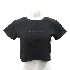 リゼクシー RESEXXY Tシャツ カットソー 半袖 刺繍 F 黒 ブラック /YIのサムネイル