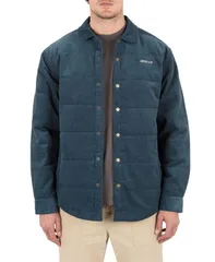 ハーレー メンズ アウター ジャケット・ブルゾン 長袖 Hurley Mens Waletale Cord LongSleeve Jacket Navy ネイビーのサムネイル