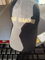 RAF SIMONS（ラフシモンズ）Embroider キャップ 清木場俊介 - メルカリ