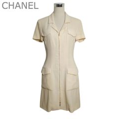 CHANEL シャネル ココマーク ワッフル ドレス ワンピース 36 - メルカリ