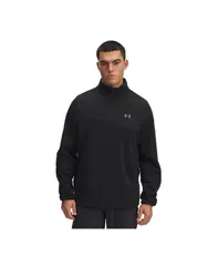 アンダーアーマー メンズ アウター ニット・セーター Under Armour Mens QuarterZip Sweater Black ブラックのサムネイル