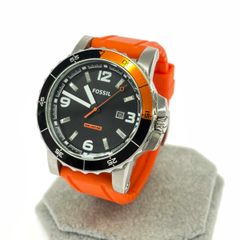 稼働品】YUHOJIN SS QZ オレンジ文字盤 メンズ 腕時計 - メルカリ