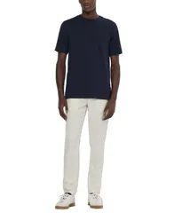 スコッチアンドソーダ メンズ ボトムス カジュアルパンツ リネン SCOTCH SODA Mens Warren Drawstring Linen Pant Off White オフホワイトのサムネイル