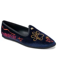カール ラガーフェルド レディース シューズ パンプス ローファー KARLAGERFELD PARIS Womens Vaneda Ikonic Loafers Navy ネイビーのサムネイル