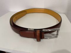 未使用品】ErmenegildoZegna メッシュ編み込みベルト ネイビー - メルカリ