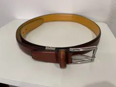 【高級】Ermenegildo Zegna エルメネジルドゼニア ベルト ブラウンのサムネイル