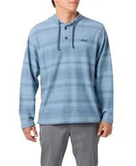 オニール メンズ アウター パーカー・スウェット スウェット シャツ ONeill Mens Bavaro Stripe Poncho Sweatshirt Citadel ストライプのサムネイル