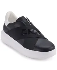 ダナ キャラン ニューヨーク レディース シューズ スニーカー DKNY Womens Jaye Slip On Sneakers Blackwhite ホワイトのサムネイル