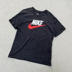 00s Y2K Nike ナイキ センターロゴ デカロゴ Tシャツ 黒 city - メルカリ