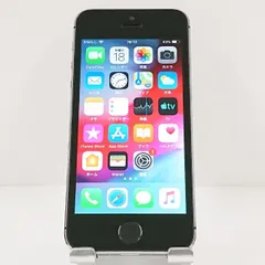 iPhone5s 16GB au スペースグレイ 送料無料 本体 c19918