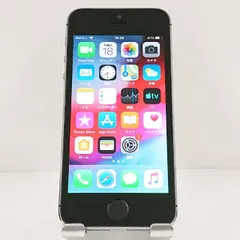 iPhone5s 16GB au スペースグレイ 送料無料 本体 c19920
