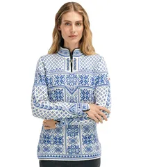 ダールオブノルウェイ レディース アウター ニット・セーター Dale of Norway Peace Sweater UltramarineOffのサムネイル