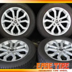 バリ溝 24年製 ブリヂストン ALENZA 001 / カローラクロス 純正 タイヤホイール 【 215/60R17 / 6.5J +35 114.3 5H 4本 】 ヤリスクロス等のサムネイル