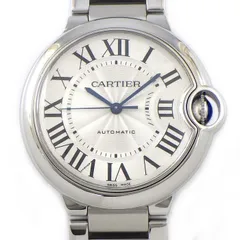カルティエ Cartier 腕時計 バロンブルー WSBB0048 ギョーシェ シルバー文字盤 ローマンインデックス SS 自動巻き 【箱・保付き】 【中古】のサムネイル