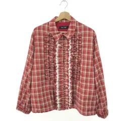 candystripper キャンディストリッパー チェックフリルジャケット CHECK FRILL JACKET サイズ:F  25AW   レッド レディース / 240001204579のサムネイル