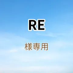 RE☺︎様専用出品です。