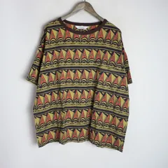 25SS SASQUATCHFABRIX. サスクワァッチファブリックス POCKET T-SHIRT PRIMITIVE BORDER ポケット Tシャツ 25SS-CST-002 黄色系 1117P★4のサムネイル