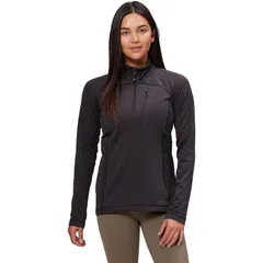 アウトドアリサーチ レディース アウター ジャケット・ブルゾン ハーフジップ ジャケット Outdoor Research Vigor Quarter Zip Jacket Womens Blackのサムネイル