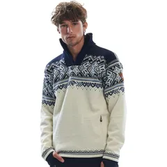 ダールオブノルウェイ メンズ アウター ニット・セーター セーター Dale of Norway Vail Weatherproof Sweater Mens Off WhiteSmokeNavyBlのサムネイル