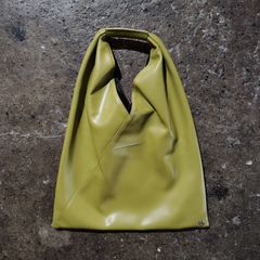 MM6 Maison Margiela オリーブグリーン トートバッグ - メルカリ
