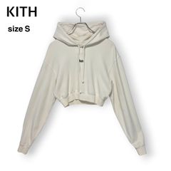 KITH ハーフジップ クロップド スウェット グレー S - メルカリ