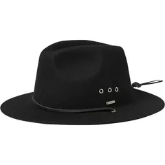 ブリクストン メンズ アクセサリー 帽子 Brixton Wesley Aw Fedora Black ブラックのサムネイル