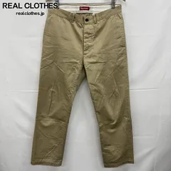 Supreme/シュプリーム コットン チノパンツ/チノパン/ワークパンツ/タン/32のサムネイル