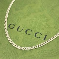 超美品】GUCCI 喜平チェーン ネックレス 男女兼用 SV925 2.7ミリ
