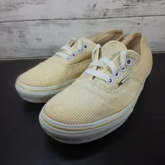 VANS AUTHENTIC バンズ オーセンティック 23.5cm ホワイト 白 キナリ V44CL L04645