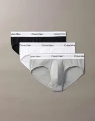 カルバンクライン メンズ アンダーウェア ブリーフパンツ コットン Calvin Klein Icon Cotton Stretch 3 pack hip briefs gray Multi マルチカラー