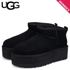 訳あり UGG アグ クラシック ウルトラ ミニ プラットフォーム ムートンブーツ レディース 厚底 1135092 返品不可のサムネイル