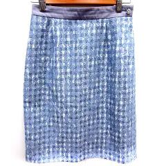 プロポーション ボディドレッシング PROPORTION BODY DRESSING スカート タイト ひざ丈 総柄 3 スモークブルー /RTのサムネイル