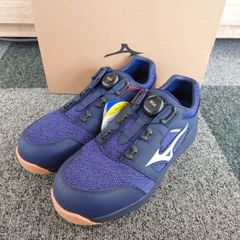 新品】MIZUNO BOAシステム 安全靴 メッシュ素材 紺/白 25.5 - メルカリ