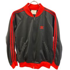 adidas/アディダス ヴィンテージトラックジャケット 黒タグ メンズM