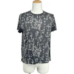 エルメス HERMES シェーヌダンクルプリント半袖Tシャツ グレー コットン メンズ 半袖Ｔシャツのサムネイル