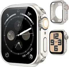 BOOLINN アップルウォッチ カバー 42mm 防水 保護ケース  指紋防止 高感度 apple watch カバー Series 11/10/9/8/7/SE3/SE2/SE/6/5/4 (42mm スターバースト)