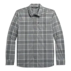 アウトドアリサーチ メンズ トップス シャツ 長袖 Outdooresearch Astroman LongSleeve Sun Shirt Mens Light Pewter Plaid ピューターのサムネイル