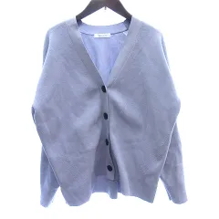 グローバルワーク GLOBAL WORK ニット カーディガン 長袖 REG M 青 ブルー /AU