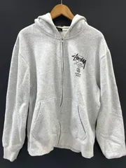 2026年最新】stussy ジップパーカー グレーの人気アイテム - メルカリ